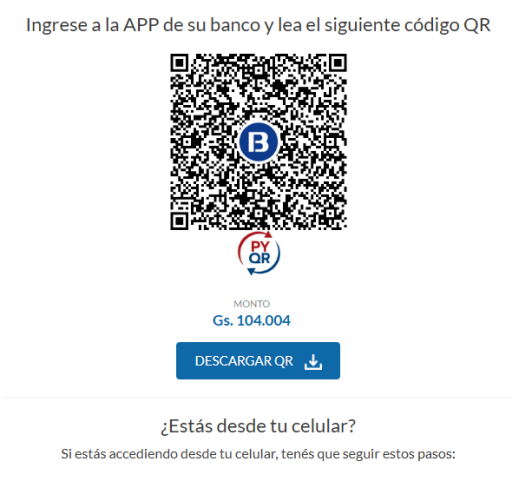 Paso 5: Finalización y Pago con QR